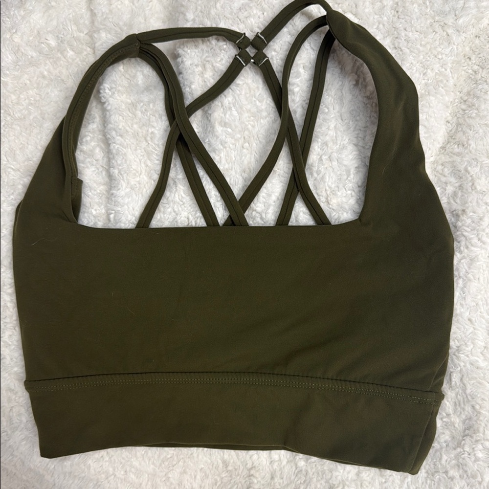 BUFFBUNNY Revolution Green Sports Bra